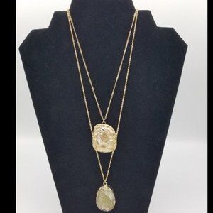 Double Gold Necklace